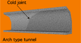 Arch type tunnel